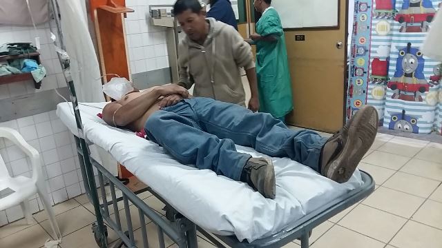 Dos policías heridos en accidente de tránsito