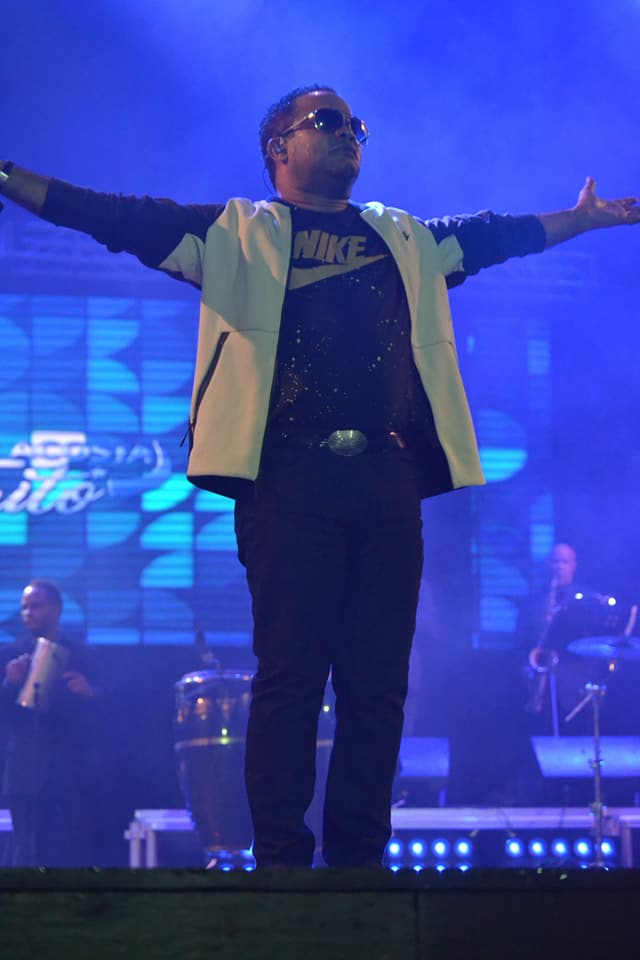 Héctor Acosta llena Anfiteatro de Puerto Plata.