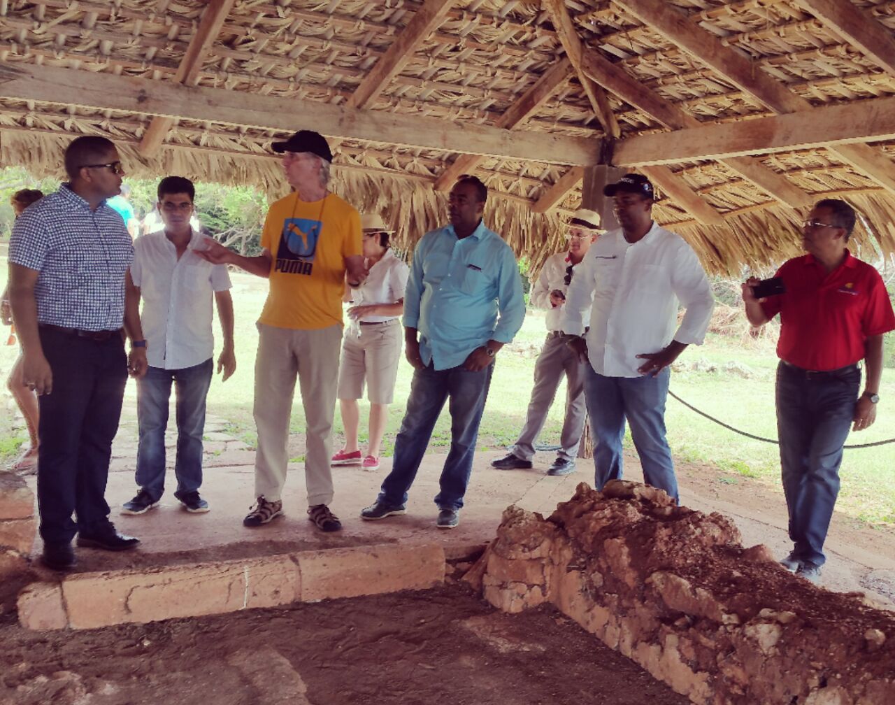 ADOMPRETUR Puerto Plata visita La Isabela Histórica