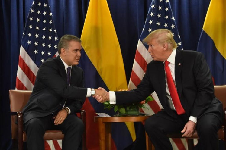 Trump y Duque afianzan su cruzada contra Venezuela