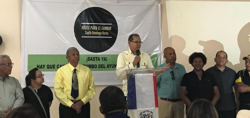 Surge movimiento “Voces para el Cambio” y denuncia corrupción en Ayuntamiento Santo Domingo Oeste