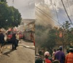 Dos viviendas se incendian en Sosúa.