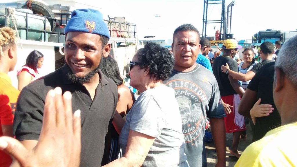 Llegaron 30 pescadores estaba detenidos en Honduras.