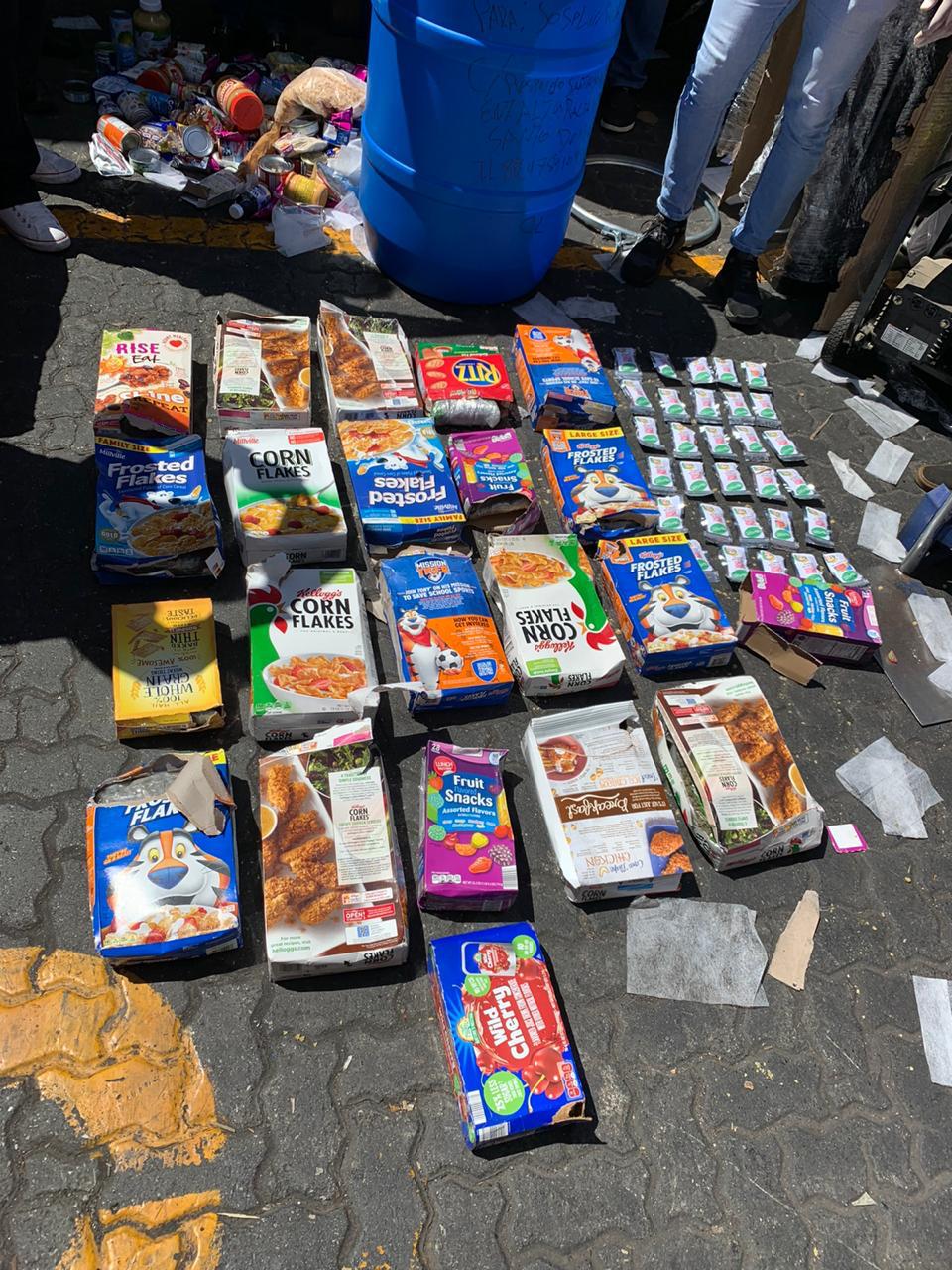 Aduana encuentra varios tipos de drogas en Haina en una mudancera