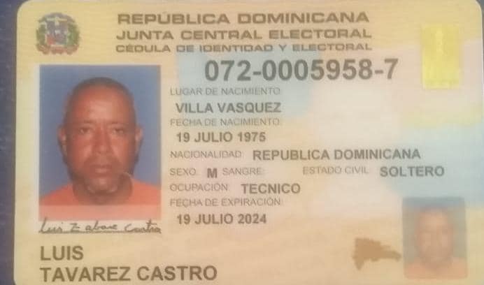 Llega cadáver de pescador al muelle de Puerto Plata.