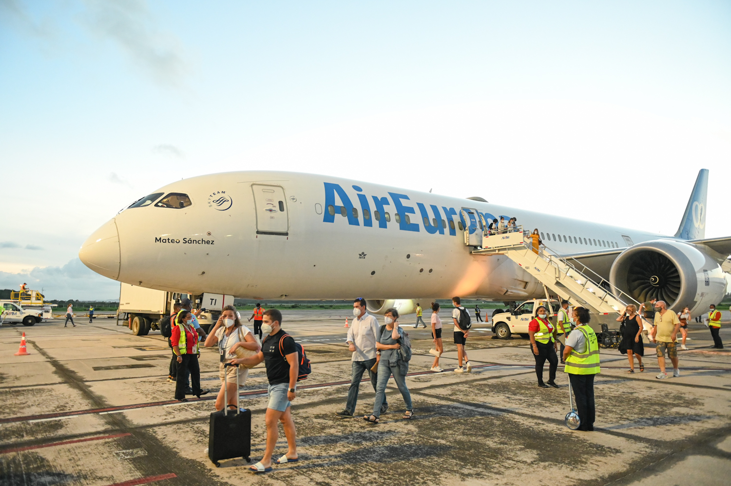 AirEuropa conecta por primera vez Madrid-Samaná