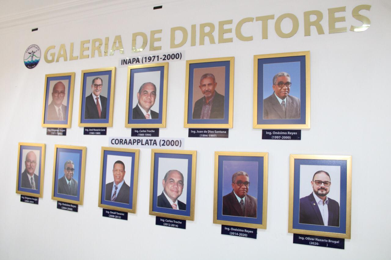 CORAAPPLATA inaugura Galería de Directores