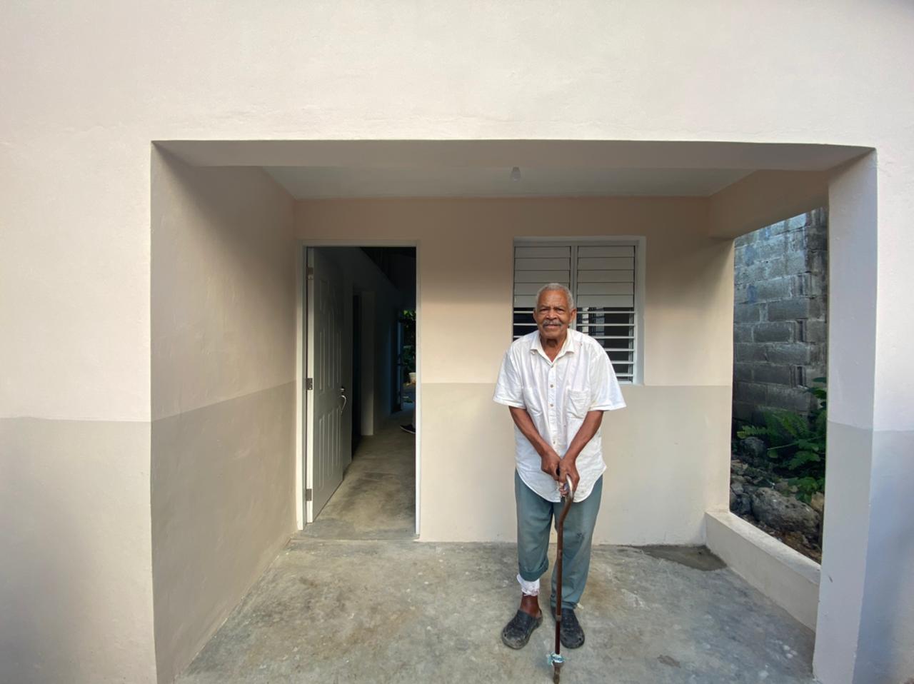 Gobernación entrega casa en el sector de Vista Bella, San Marcos