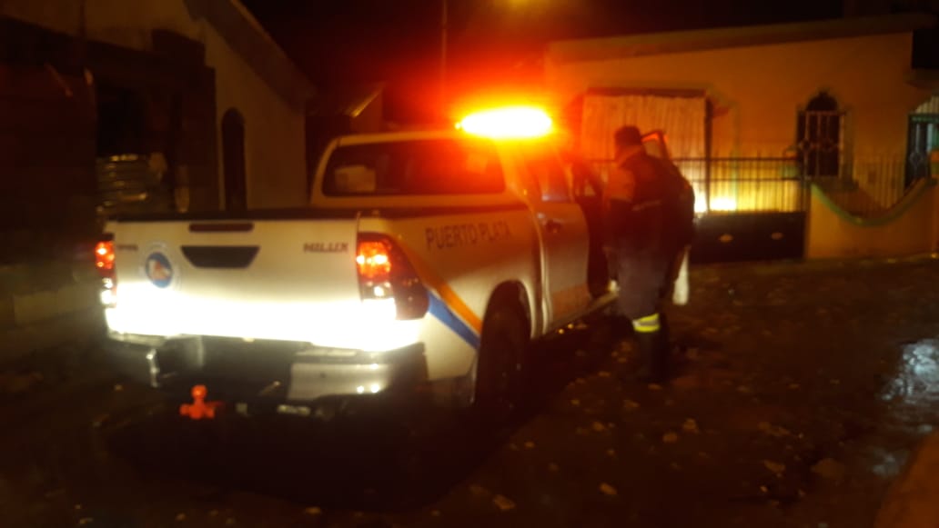 35 viviendas parcialmente inundadas en Monte Verde San Marcos