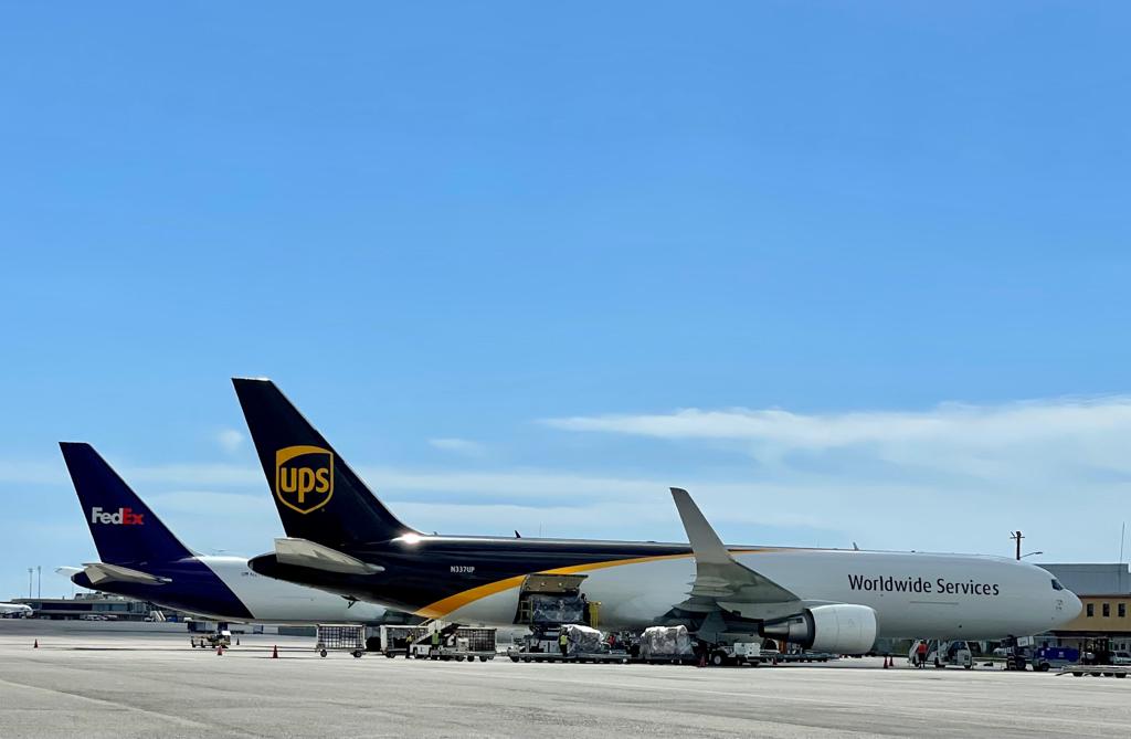 AERODOM moviliza más de 175 millones de libras de carga en 2021