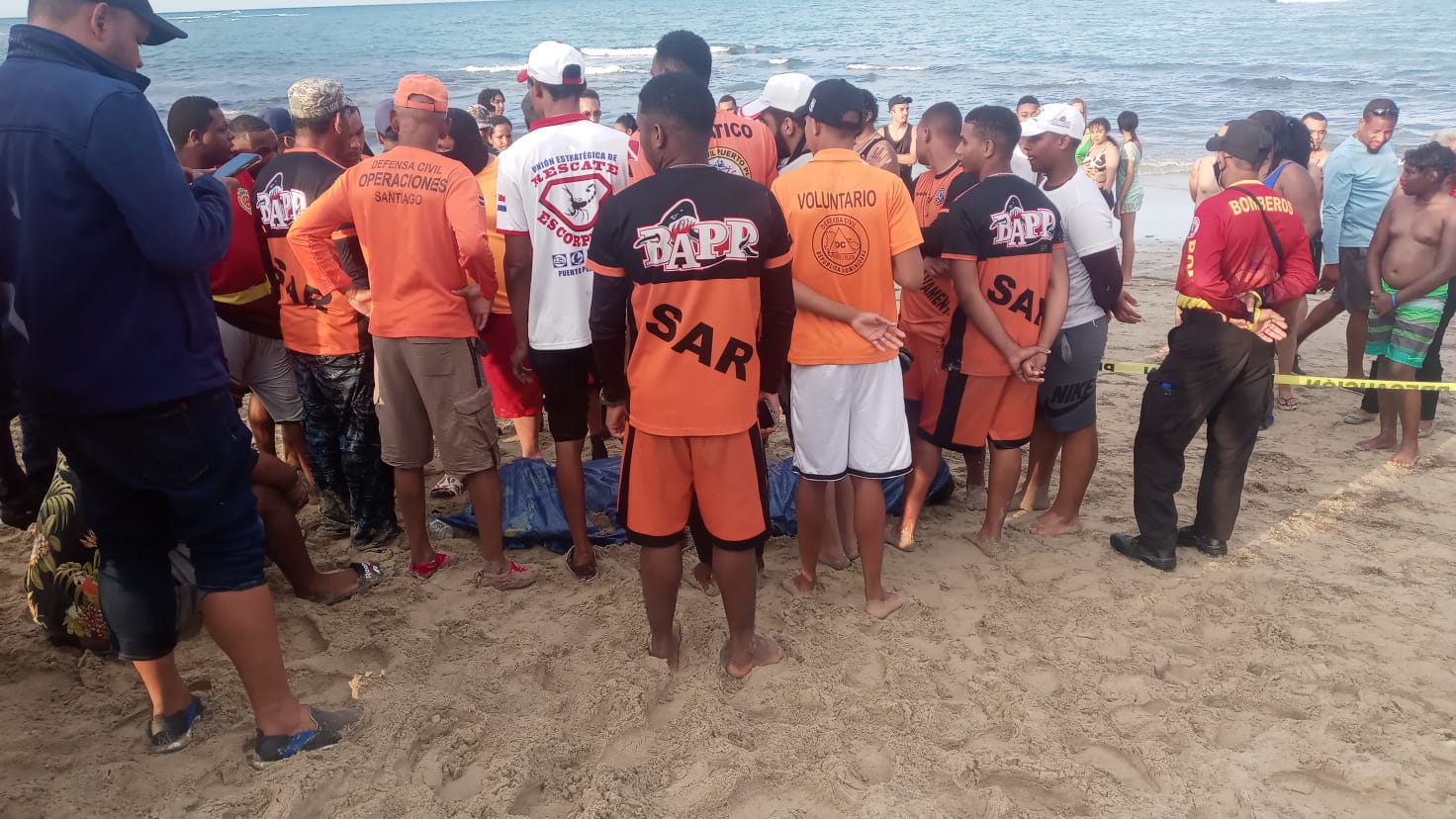 Falleció joven ahogado playa El Pueblito