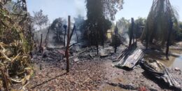 Incendio reduce a cenizas casas en Mamey