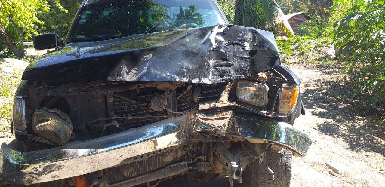 7 lesionados en accidente de tránsito en Maimón