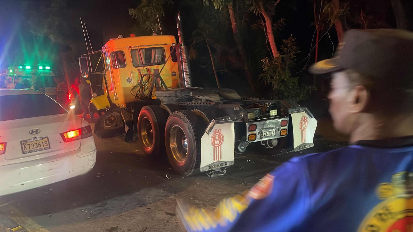 Una persona muerta y cuatro heridos en accidente en Imbert
