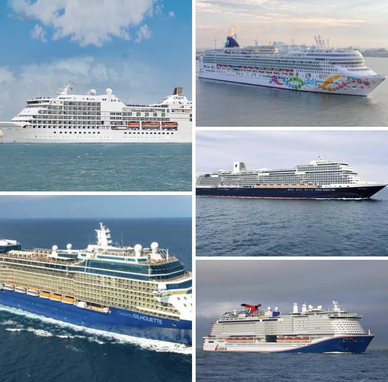Cinco buques de cruceros tocan puertos tocan Puerto Plata