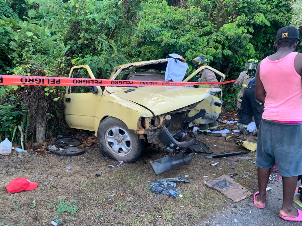 Dos muertos y un herido en accidente este fin de semana último