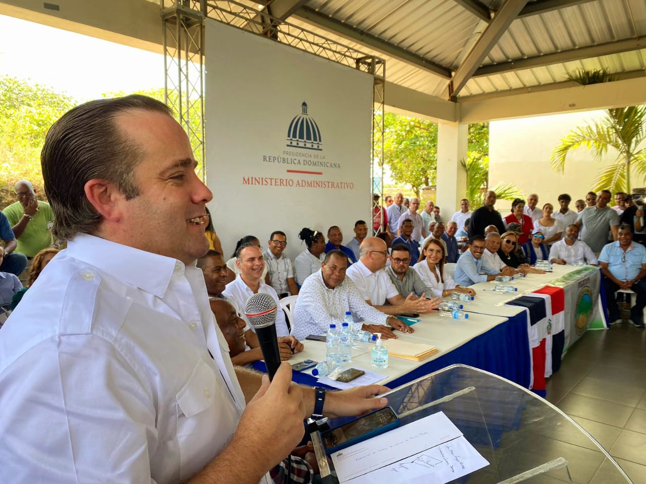 Ministro Paliza destaca trabajo realizado por actual administración de CORAAPPLATA