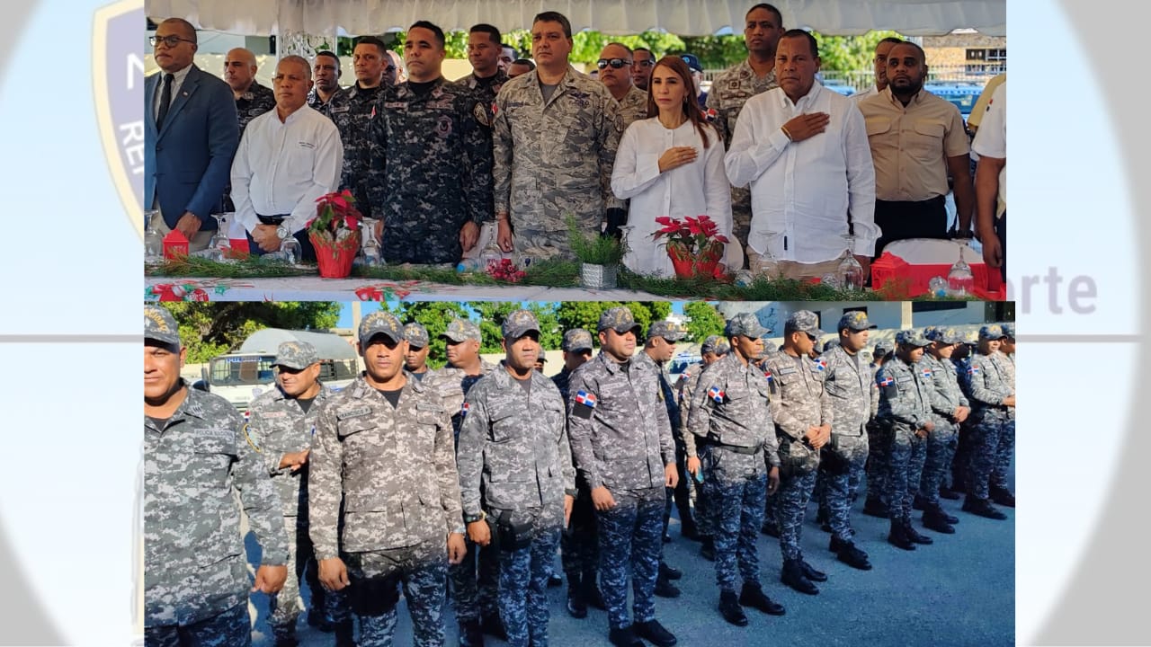 Policía da conocer operativo “Navidad para Servir y Proteger 2023”.