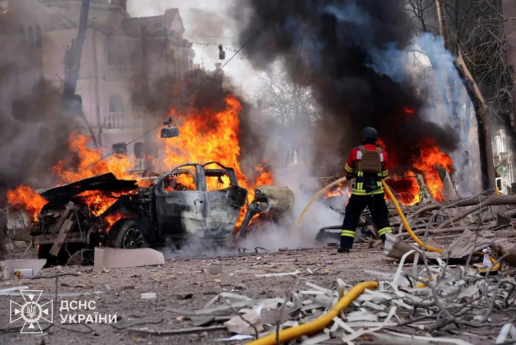 83 heridos y 21 muertos en Ucrania tras ataque de Rusia este domingo