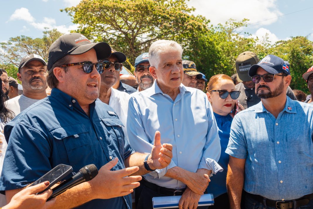 Paliza y Estrella supervisan daños por lluvias en Espaillat y Puerto Plata