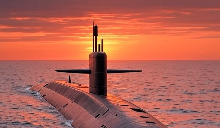 Trump dice que envió dos submarinos hacia la costa rusa