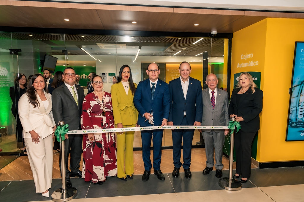 Banco Caribe abre sus puertas en Ágora Santiago Center