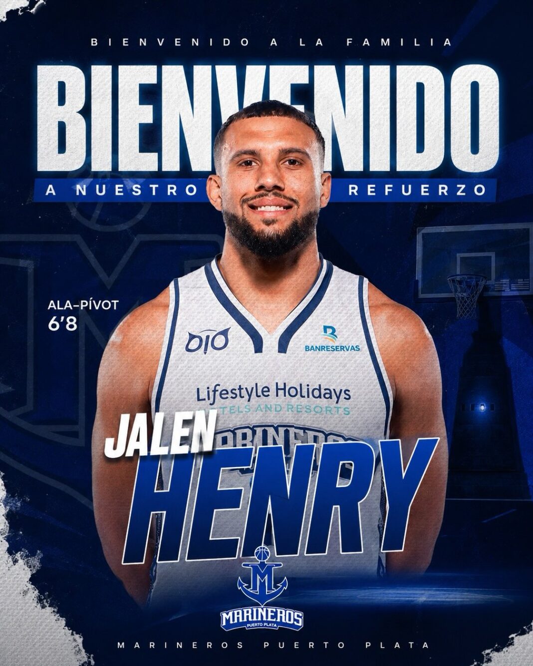 Marineros contratan al norteamericano Jalen Henry como refuerzo