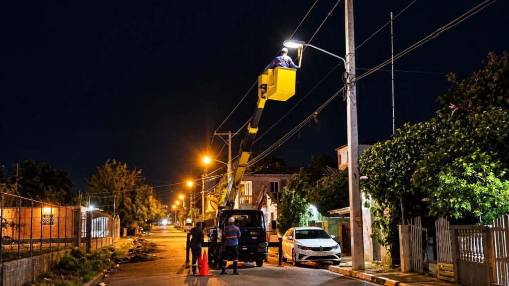 EDENORTE proyecta 18,319 intervenciones de alumbrado público en las 14 provincias del Cibao por operativo navideño